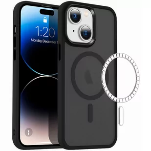 Etui ochronne na telefon MagMat Case do MagSafe do Apple iPhone 13 Mini Matte Black - Etui i futerały do telefonów - miniaturka - grafika 1