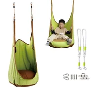 Place zabaw - huśtawka kokon Best - jasnozielony - miniaturka - grafika 1