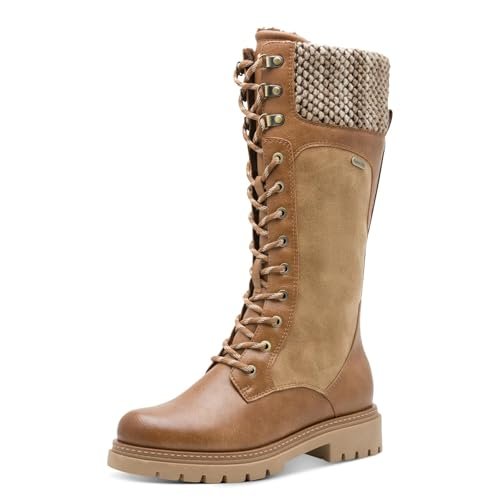 Marco Tozzi Damskie 2-26626-45 modne kozaki, NUT Comb, 38 EU, Rowek, 38 EU