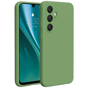Etui ETTERI Silicone Case do Samsung Galaxy S24 FE Jasnozielony - Etui i futerały do telefonów - miniaturka - grafika 1