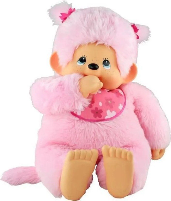 Monchhichi - Pluszowa małpka 80cm, Cherry Blossom dziewczynka