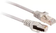 Pozostałe akcesoria sieciowe - Patchcord Getfort kat.5e Ftp 1m szary - miniaturka - grafika 1