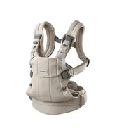 Nosidełka dla dzieci - BABYBJORN - nosidełko Harmony, Woven Jasny Beż melanż - miniaturka - grafika 1