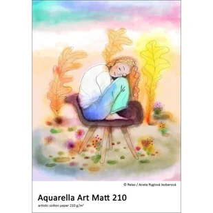 Fomei Aquarella Art Matt A4/50 G210 - Wyposażenie ciemni fotograficznej - miniaturka - grafika 1