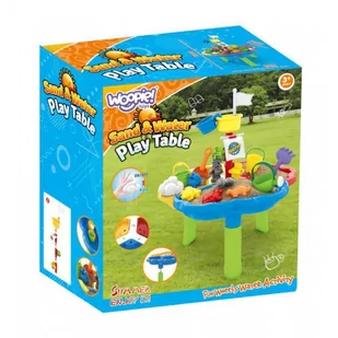 WOOPIE Stolik Wodny Piaskownica 3w1 Statek Piracki 13 el. - Zabawki i gry sportowe - miniaturka - grafika 4