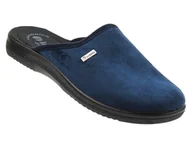 Kapcie męskie - Wygodne kapcie męskie INBLU DG-75U, granatowe - Inblu - miniaturka - grafika 1