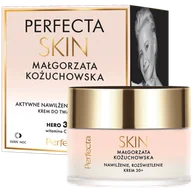 Kremy do twarzy - Perfecta Skin Małgorzata Kożuchowska Krem do twarzy nawilżająco-rozświetlający na dzień i na noc 30+ - miniaturka - grafika 1