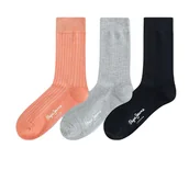 Skarpetki męskie - Skarpetki Pepe Jeans 3pak męskie wysokie z wiskozy klasyczne r 38-42 - miniaturka - grafika 1