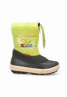 Śniegowce damskie - Śniegowce dziecięce jasnozielone - miniaturka - grafika 1