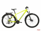 Rowery - Rower Kross Hexagon 2.0 EQ 29 limonkowy/niebieski połysk 2024 - miniaturka - grafika 1