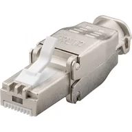 Pozostałe akcesoria sieciowe - Techly Wtyk beznarzędziowy RJ45 STP kat.6a samozaciskowy - miniaturka - grafika 1