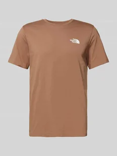 T-shirt z nadrukiem z logo model ‘Simple Dome’ - Koszulki męskie - miniaturka - grafika 1