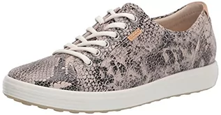 Sneakersy damskie - ECCO Damskie sneakersy Soft 7, Limestoneblack, 39 eu - grafika 1