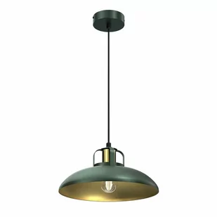 Milagro Lampa wisząca FELIX GREEN/GOLD 1xE27 MLP7709 - Lampy sufitowe - miniaturka - grafika 1