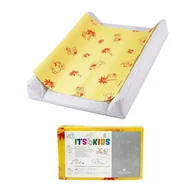 Kosmetyczne akcesoria jednorazowe - Podkład na przewijak dla niemowląt 50cm x 60cm żółty podfoliowany 54g Its4kids 40szt - miniaturka - grafika 1