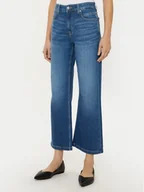 Spodnie damskie - BOSS Jeansy Soft Kick 50529983 Granatowy Flare Fit - miniaturka - grafika 1