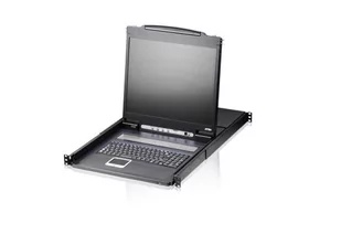 Aten KVM 8 port LCD 19 + keyboard + touchpad PS/2 or 1U 19 Rack (CL1308N-ATA-AG) - Przełączniki KVM - miniaturka - grafika 1