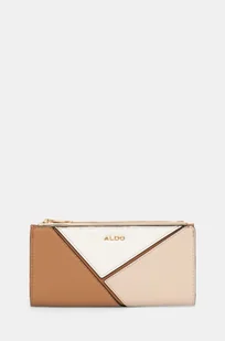 Aldo portfel ELBAMACLYA damski kolor beżowy 13863657 - Portfele - miniaturka - grafika 1