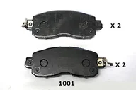 Klocki hamulcowe - JAPANPARTS Zestaw klocków hamulcowych, hamulce tarczowe PA-1001AF PA-1001AF - miniaturka - grafika 1