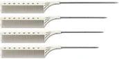 Grzebienie fryzjerskie - Y.S. Park YS-182 Grzebień fryzjerski ze szpikulcem metalowym, różne długości 80mm, 90mm, 100mm, 125mm - miniaturka - grafika 1