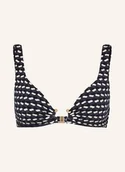 Stroje kąpielowe - Seafolly Góra Od Bikini Bralette Mala schwarz - miniaturka - grafika 1