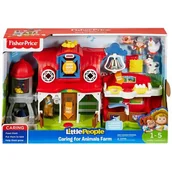 Zabawki interaktywne dla dzieci - Fisher Price Little People Muzyczna Farma FKD34 - miniaturka - grafika 1