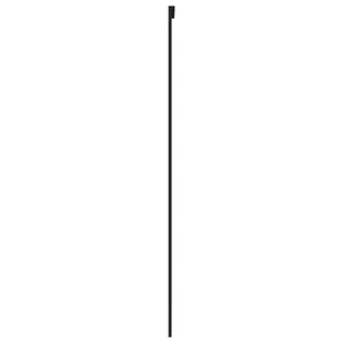 Drzwi przesuwne, czarne, 102,5x205cm, szkło hartowane aluminium 8721012120617 - Drzwi wewnętrzne - miniaturka - grafika 6