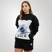 Bluzy damskie - Karl Lagerfeld Bluza damska Karl Lagerfeld - miniaturka - grafika 1