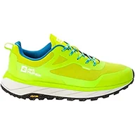 Buty trekkingowe męskie - Jack Wolfskin Męskie buty trekkingowe Terrashelter Low M, Lime Blue, 45 EU - miniaturka - grafika 1