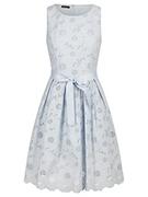 Sukienki - ApartFashion Damska letnia sukienka sukienka, jasnoniebieska, normalna - miniaturka - grafika 1