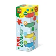 Masy plastyczne - Ciastolina Pure 4x90g - SES - miniaturka - grafika 1