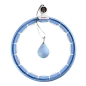 Obciążenia - HMS HHM15 Hula Hop z magnesem i obciążeniem niebieski + licznik - miniaturka - grafika 1