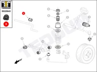 Układ zawieszenia - akcesoria - Poduszka stabilizatora TEDGUM 00220643 83BB5484BH 00220643 - miniaturka - grafika 1