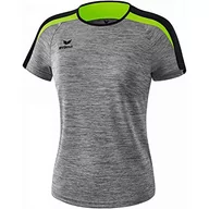 Koszulki i topy damskie - Erima Liga Line 2.0 t-shirt damski wielokolorowa Grau Melange/Schwarz/Green Gecko 38 - miniaturka - grafika 1