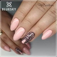 Lakiery hybrydowe - Lakier hybrydowy DC 103 Nude Pink 10 ml Bluesky - miniaturka - grafika 1