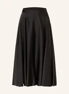 Spódnice - V By Vera Mont Spódnica Satynowa schwarz - miniaturka - grafika 1