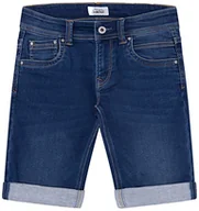 Spodenki damskie - Pepe Jeans Tracker Szorty chłopięce, Denim-js0, 10 ans - miniaturka - grafika 1