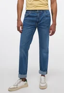 Spodnie męskie - Mustang Washington Męskie Spodnie Jeansowe Denim Blue 1013671 5000 583-W34 L30 - miniaturka - grafika 1