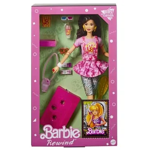 Lalka Barbie Rewind Wieczór filmowy HJX18 - Lalki dla dziewczynek - miniaturka - grafika 1