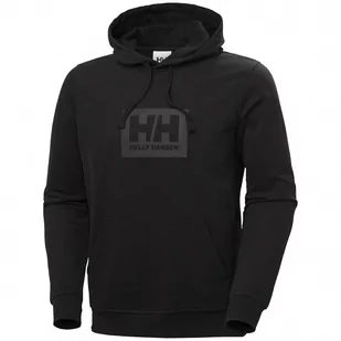 Męska bluza Helly Hansen Hh Box Hoodie Rozmiar: XXL / Kolor: czarny - Bluzy sportowe męskie - miniaturka - grafika 1
