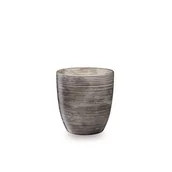 Donice - Donica ceramiczna Nova 4 R2223 24 cm szary - miniaturka - grafika 1