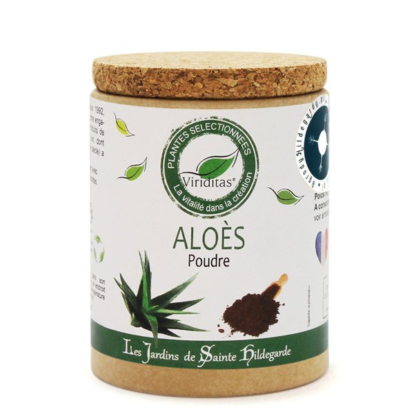 Przyprawy i zioła - Aloes w proszku 50g / Les Jardins de Sainte-Hildegarde
