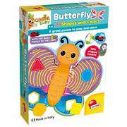 Zabawki kreatywne - Lisciani Zestaw Carotina Baby Kształty i kolory motyl - miniaturka - grafika 1