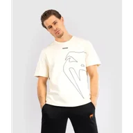 Koszulki sportowe męskie - Venum T-Shirt Koszulka Giant Contender Off-White - miniaturka - grafika 1