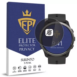 FOLIA 5D PRYWATYZUJĄCA SZKŁO ANTI-SPY DO SUUNTO 5 PEAK CAŁY EKRAN - Akcesoria do smartwatchy - miniaturka - grafika 1