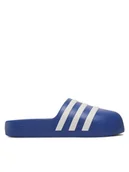 Klapki i japonki męskie - adidas Klapki adifom adilette Slides IG5094 Niebieski - miniaturka - grafika 1