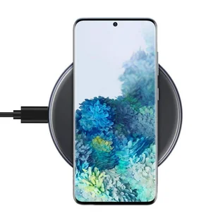 Crong PowerSpot Fast Wireless Charger – Bezprzewodowa ładowarka Qi 15W USB-C (Shadow Black) - Ładowarki do telefonów - miniaturka - grafika 14