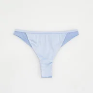 Majtki damskie - Reserved - Majtki typu stringi - niebieski - miniaturka - grafika 1