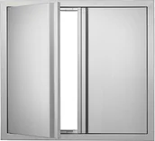 Akcesoria do grilla - Podwójne Drzwi do Grilla - miniaturka - grafika 1