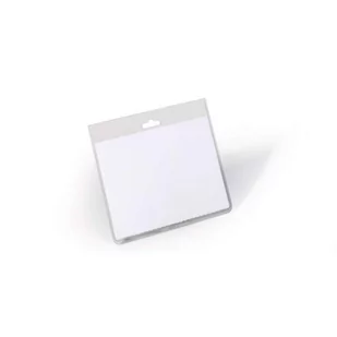 Identyfikator DURABLE 60x90mm z Euro perforacją transparentny 820919 5szt. - Identyfikatory - miniaturka - grafika 1